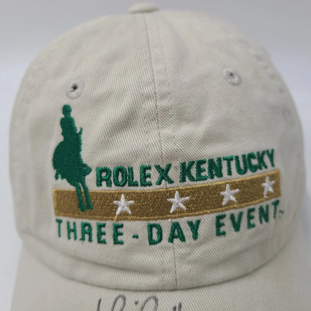 Rolex Kentucky Three-Day Event Hat Strapback (Fits Small) Horse Racing 2016 Logo